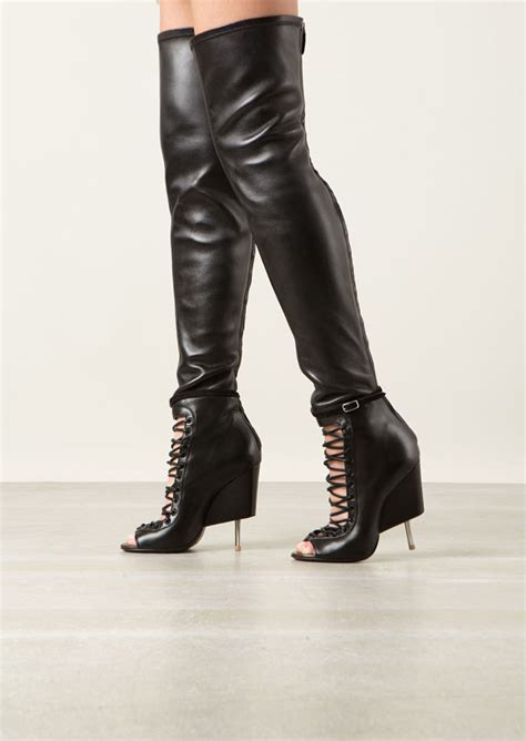 givenchy over-the-knee boots|Givenchy ankle boots sale.